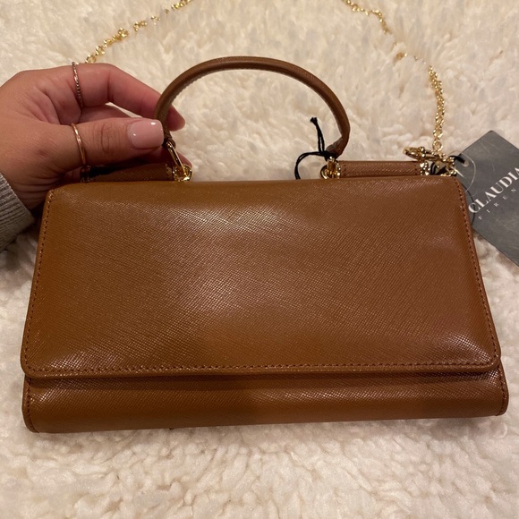 Claudia Firenze Italian leather handbag NWT - Picture 4 of 7